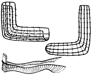 Рис. 98. Шины, применяемые при переломах конечностей